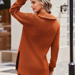 Zeagoo Long Sleeve Oversized Knit Sweater Tops