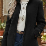 Vanessa™ | Cozy Sherpa Full Zip Fleece Jacket