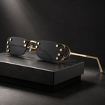 Caulfield Rimless Sunglasses