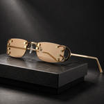 Caulfield Rimless Sunglasses