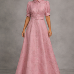 Rose™ | Printed Belted Maxi Dress