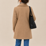 Aurora | Classic Wool Coat with Matching Scarf Gift