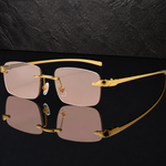 Aurum Rimless Sunglasses