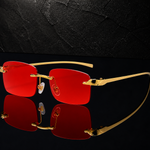 Aurum Rimless Sunglasses