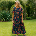 Masie | Breezy Floral Maxi Dress