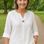 Simone | Blouse - Light. Flattering. Made for real women