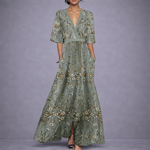 Elowen Dress with Soft Waist Definition
