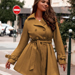 Zeagoo Double-Breasted Thick Wool Coat Jacket
