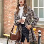 Zeagoo Double-Breasted Thick Wool Coat Jacket