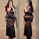 Gold Drip Nun Chain Dress