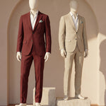 Renato Linen-Blend Suit