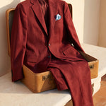Renato Linen-Blend Suit