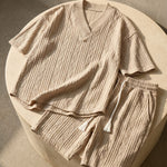 Virgilio Cable-Knit Matching Set