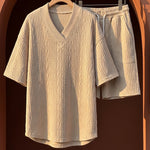 Virgilio Cable-Knit Matching Set