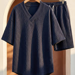 Virgilio Cable-Knit Matching Set