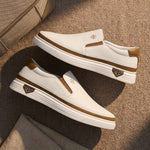 Alessio Leather Slip-Ons