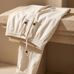 Raffaele Linen Drawstring Trousers