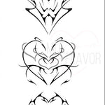 Cyber Sigilism Tattoos Sheet