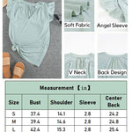 Shirts Short Sleeve Loose T Shirt Blouses - Zeagoo (Us Only)