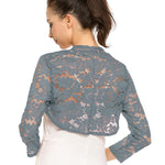 Zeagoo Women's Bolero Shrugs Crochet Lace Open Cardigan