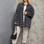 Long/Roll Up Sleeve Cotton Plaid Shirts - Zeagoo (Us Only)