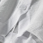 Avelina Linen Gauze Cropped Cardigan