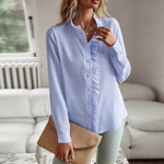 Liliane Cotton Ruffle Blouse