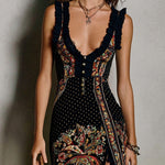 Fiora | Vintage Boho Maxi Dress