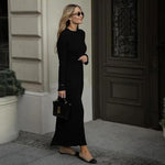 Amelia Fairfax | Ribbed Knit Maxi Dress For Women