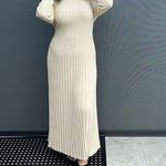 Amelia Fairfax | Ribbed Knit Maxi Dress For Women
