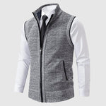 Reginald | The Zip-Up Sweater Vest