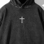 Ravenshade Psalm 91:11 Washed Cotton Hoodie