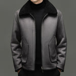 Premium Fleece Leather Jacket