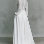 Serena™ | Flowing Button-Front Maxi Dress