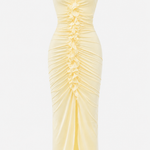 Grace Wilson | Ruched V-Neck Maxi Dress For Women