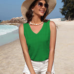 Zeagoo V Neck Cami Tank Tops