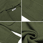 Zeagoo Women's Cardigan for Women Long Sleeve Knit Cardigan with Hood Open Front Sweater Coat Outwear with Pockets