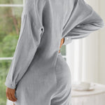 Zeagoo Women's Button Down One Piece Jumpsuit