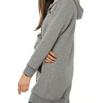 Fleece Hoodies Tunic Long Hoodie Jacket - Zeagoo (Us Only)
