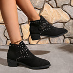 Calista Vegan Leather Boots