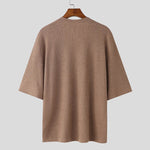 Hawthorne Ribbed V-Neck Tee