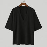 Hawthorne Ribbed V-Neck Tee