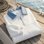 Dario Cotton-Blend Half-Zip Pullover