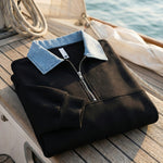 Dario Cotton-Blend Half-Zip Pullover