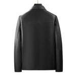 Executive Sleek Leather Jacket