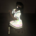 Reflective Moon Japanese Sailor Uniform Outfit