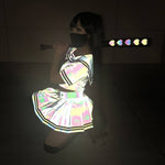 Reflective Moon Japanese Sailor Uniform Outfit
