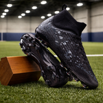 High-Top Soccer Shoes