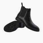 Matteo Ricci | Classic Chelsea Leather Boots with Timeless Edge For Men