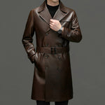 Imperial Cowhide Trench Coat